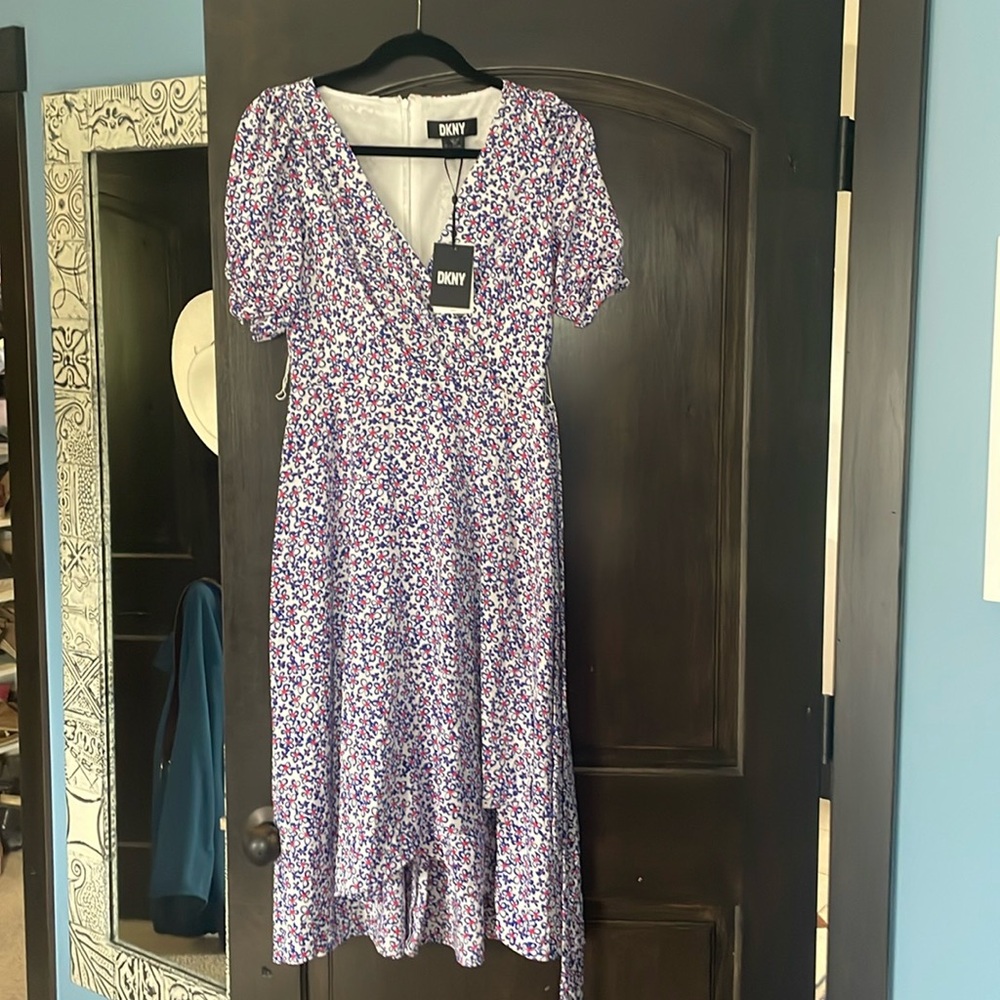 Floral print dress